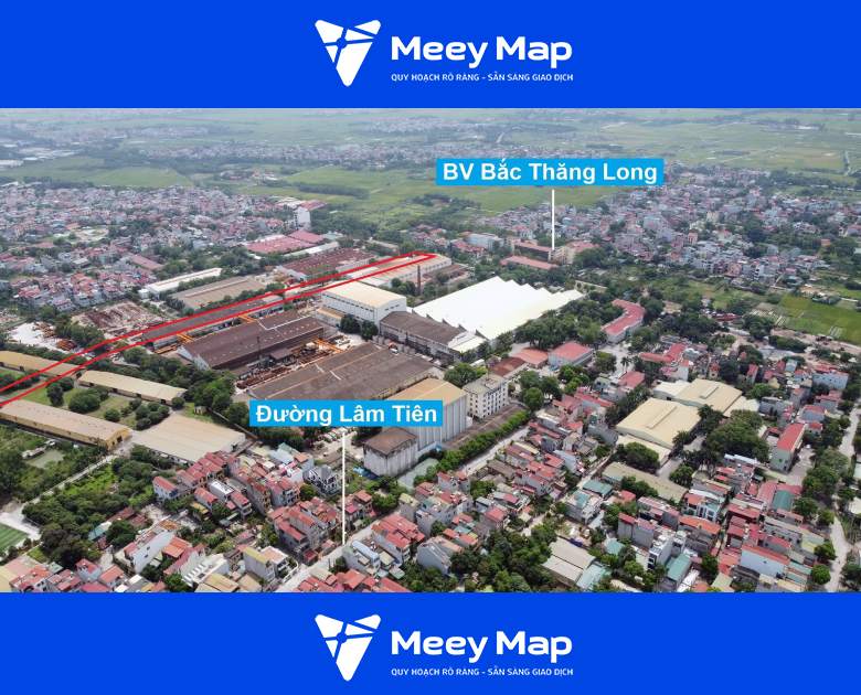 Bản đồ quy hoạch Thị trấn Đông Anh, Đông Anh, Hà Nội| Kế hoạch sử dụng đất 28 Tuyen ket thuc o duong Uy No doan gan BV Bac Thang Long