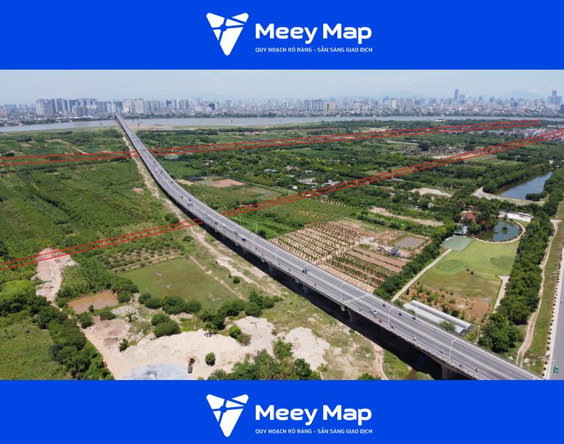 Vị trí 2 tuyến đường nhìn trên thực tế