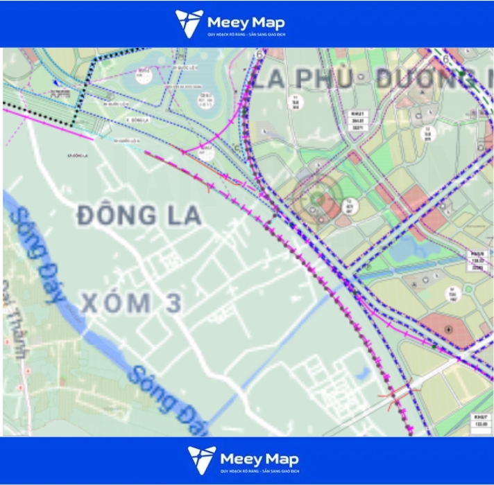 quy hoach giao thong xa dong la thuoc phan khu s3 phanan khu GS Phan khu S4