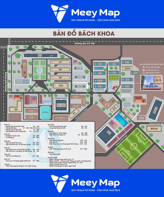 Bản đồ Bách Khoa