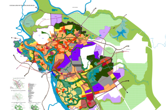 Bản đồ quy hoạch giao thông TP Biên Hòa