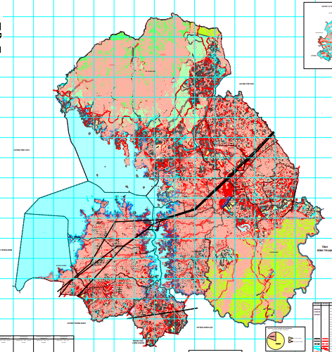 Bản đồ quy hoạch giao thông huyện Định Quán