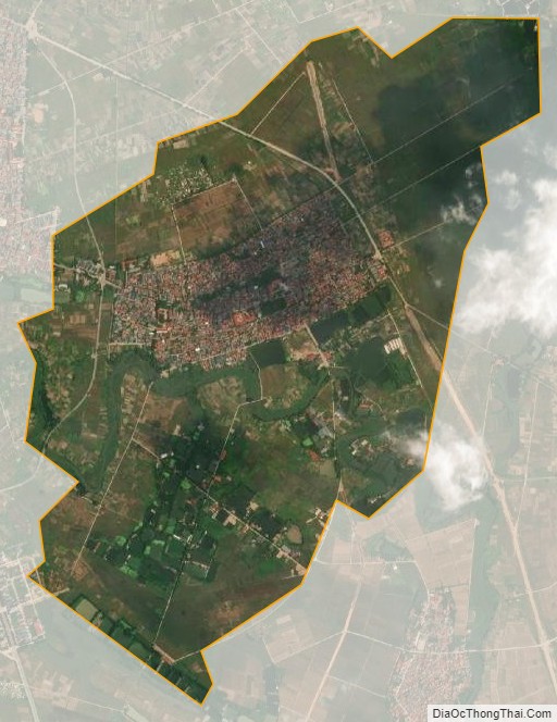 Bản đồ xã Vĩnh Sơn