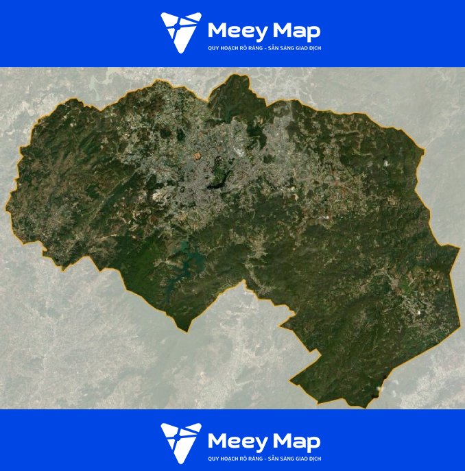 Bản đồ quy hoạch Thành phố Đà Lạt, Lâm Đồng| Quy hoạch sử dụng đất 23 Bản đồ vệ tinh thành phố Đà Lạt