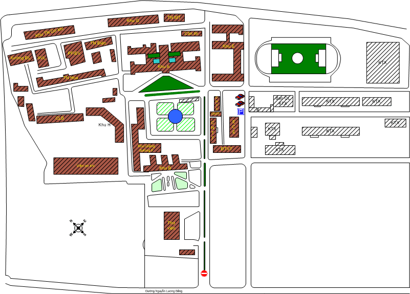 bản đồ Đại Học Bách Khoa Đà Nẵng