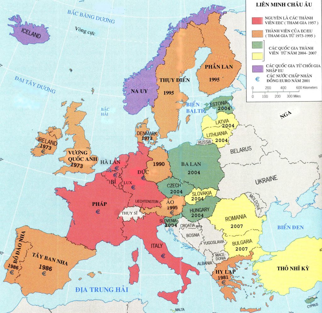 bản đồ Châu Âu