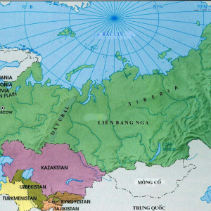 Bản đồ Nước Nga