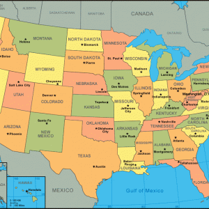 Bản đồ nước Mỹ