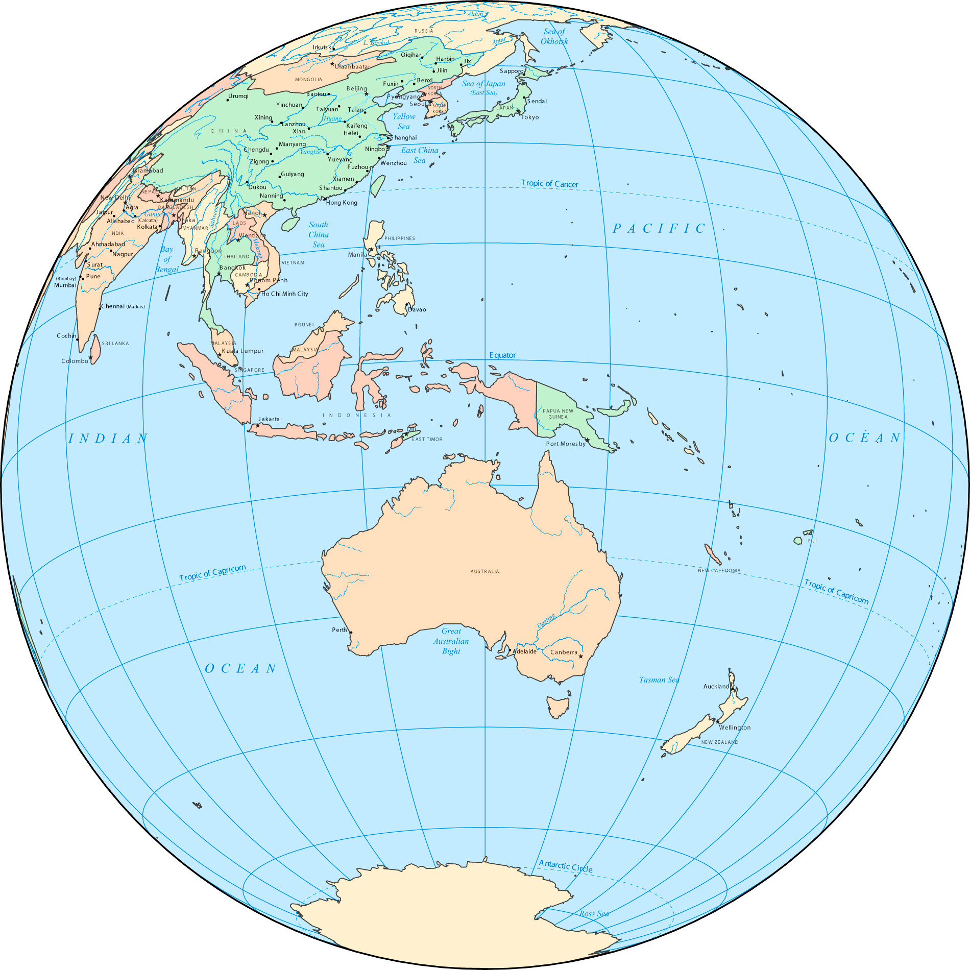 Bản đồ Úc