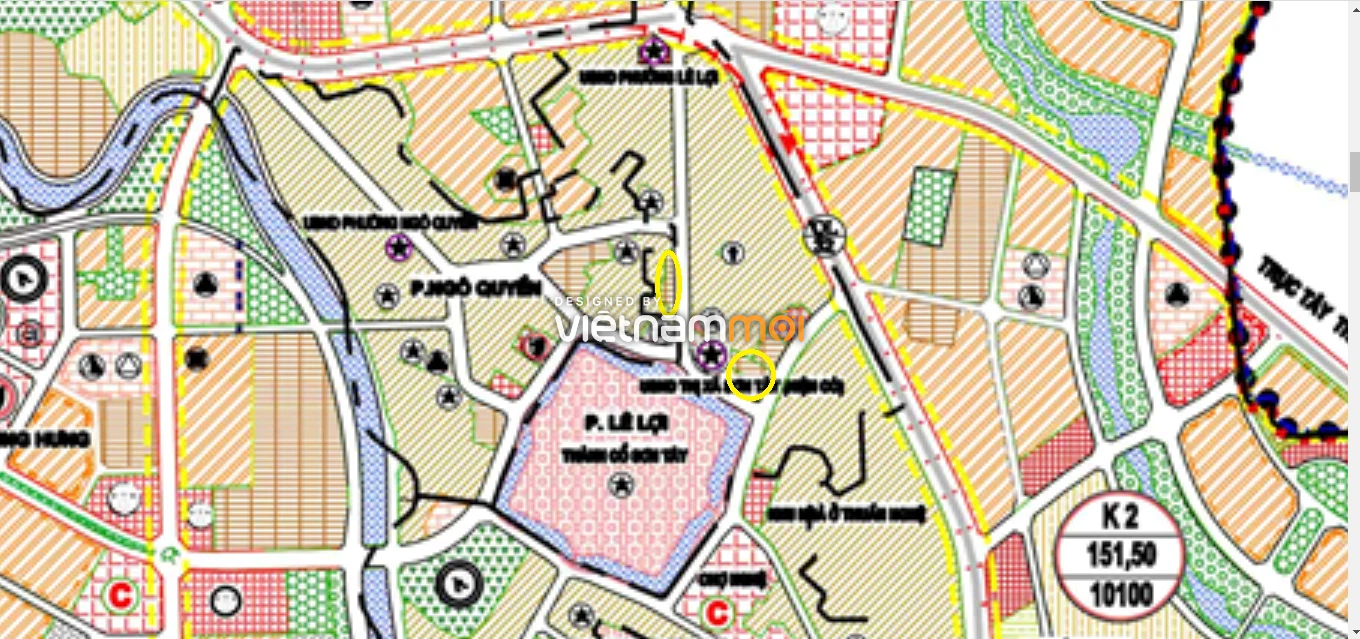 Bản đồ quy hoạch Phường Lê Lợi Thị xã Sơn Tây ảnh 8