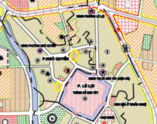 Bản đồ quy hoạch Phường Ngô Quyền Thị xã Sơn Tây- Ảnh 8