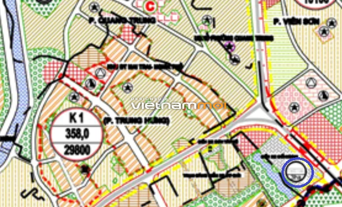 Bản đồ quy hoạch Phường Quang Trung Thị xã Sơn Tây - Ảnh 8