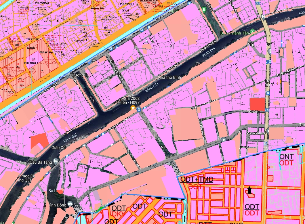 Bản đồ quy hoạch Phường 06, Quận 8, Hồ Chí Minh