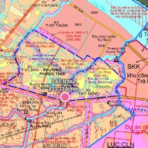 Bản đồ quy hoạch Phường Phước Thới, Quận Ô Môn, Cần Thơ