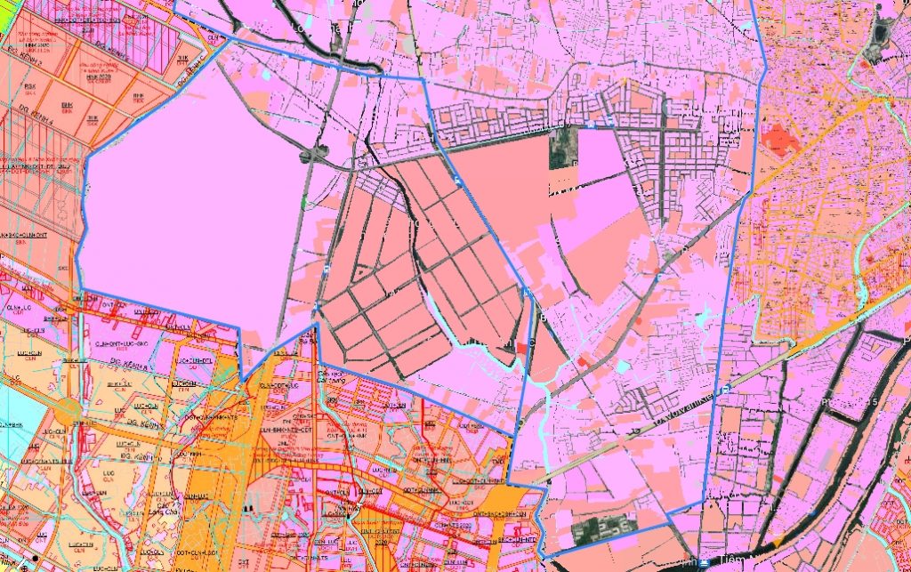 Bản đồ quy hoạch Phường Tân Tạo, Quận Bình Tân, Hồ Chí Minh