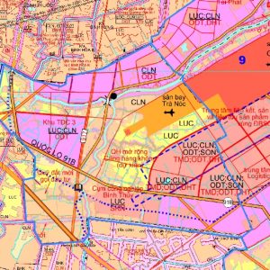 Bản đồ quy hoạch Phường Thới An Đông, Bình Thuỷ, Cần Thơ