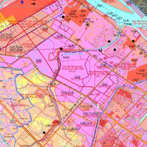 Bản đồ quy hoạch Phường Trà An, Bình Thuỷ, Cần Thơ