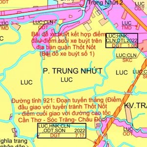 Ban do quy hoach Phuong trung nhut Quan Thot Not Can Tho