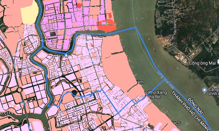Bản đồ quy hoạch Thị trấn Nhà Bè, Nhà Bè, Hồ Chí Minh