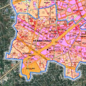 Bản đồ quy hoạch Xã Bình Chánh, Bình Chánh, Hồ Chí Minh