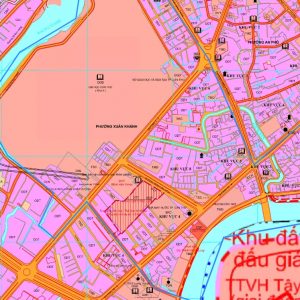 Bản đồ quy hoạch phường Xuân Khánh, quận Ninh Kiều