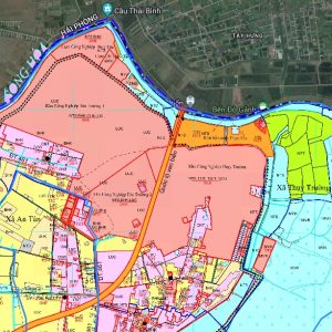 Bản đồ quy hoạch xã Thụy hà huyện Thái Thụy, Thái Bình