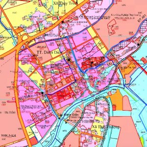 Bản đồ quy hoạch xã Thụy lương huyện Thái Thụy, Thái Bình