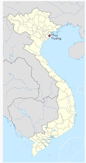 Vị trí xã Thụy trường huyện Thái Thụy, Thái Bình trên Bản đồ 