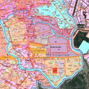Bản đồ quy hoạch xã đa phước, huyện Bình Chánh