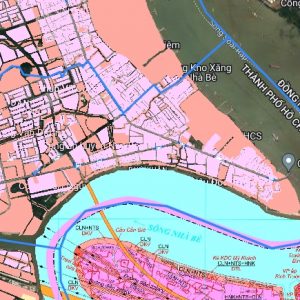 Bản đồ quy hoạch xã phú xuân, Nhà Bè, Hồ Chí Minh