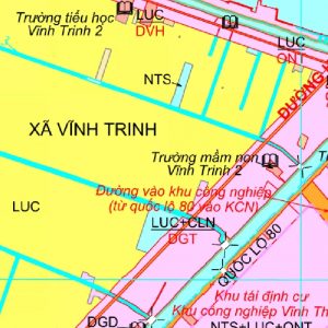 Bản đồ quy hoạch xã vĩnh trinh, Vĩnh Thạnh, Cần Thơ