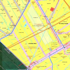 Bản đồ vệ tinh xã Đông Bình, huyện Thới Lai
