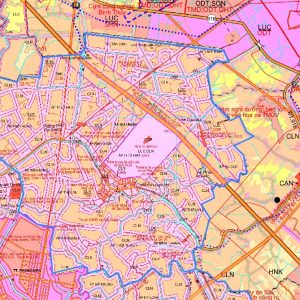 Bản đồ vệ tinh xã giai xuân, huyện Thới Lai
