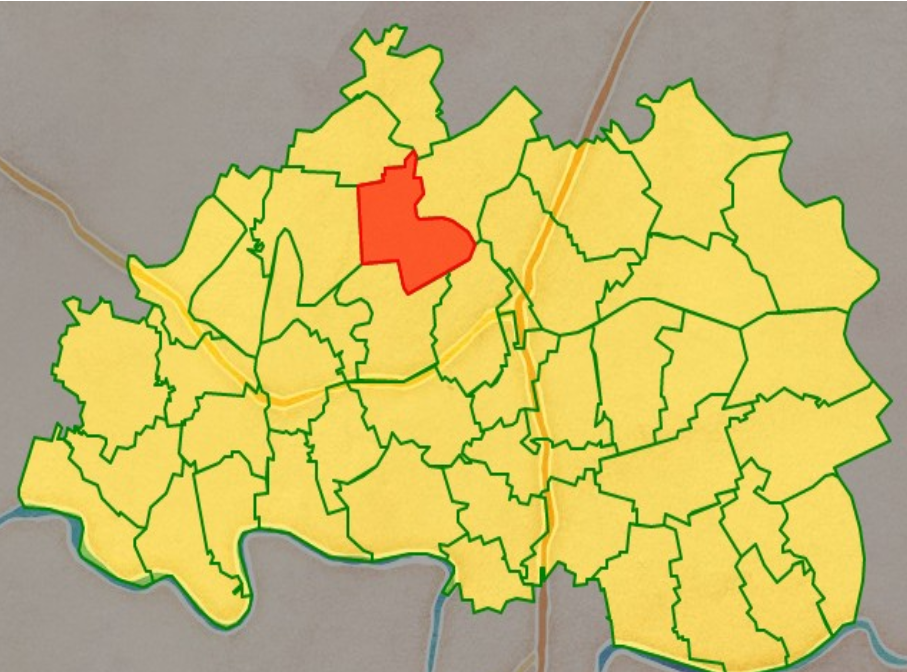 Bản đồ vị trí xã Phú Lương, huyện Đông Hưng