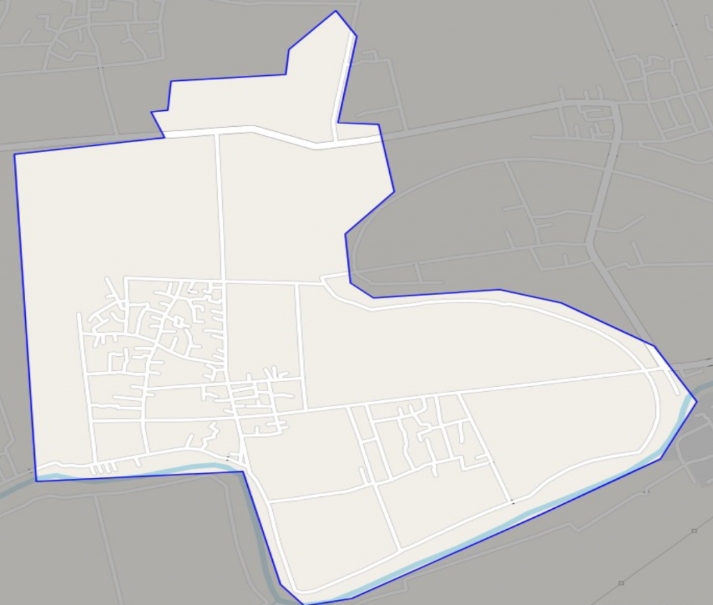 Bản đồ giao thông xã Phú Lương, huyện Đông Hưng