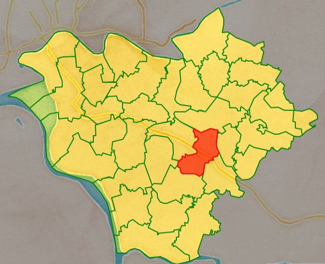 Bản đồ vị trí xã Minh Khai, huyện Hưng Hà