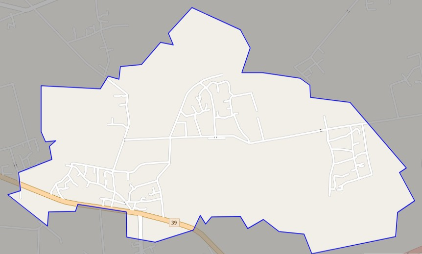 Bản đồ giao thông xã Phúc Khánh, huyện Hưng Hà