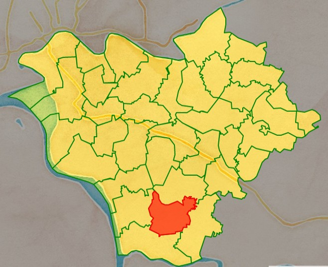 Bản đồ vị trí xã Minh Hòa, huyện Hưng Hà