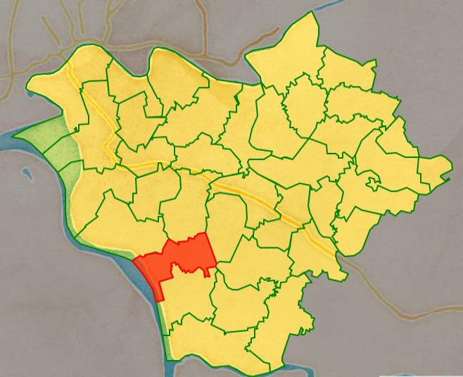 Bản đồ vị trí xã Minh Tân, huyện Hưng Hà