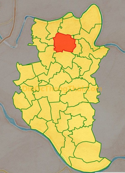 Bản đồ vị trí xã Bình Nguyên, huyện Kiến Xương