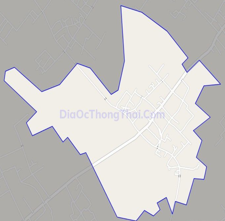 Bản đồ giao thông xã Đình Phùng, huyện Kiến Xương