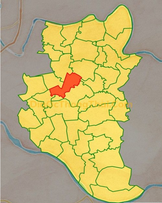 Bản đồ vị trí xã Quang Lịch, huyện Kiến Xương