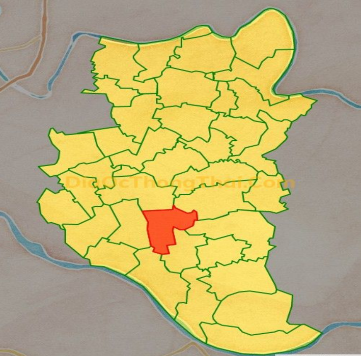 Bản đồ vị trí xã Quang Minh, huyện Kiến Xương