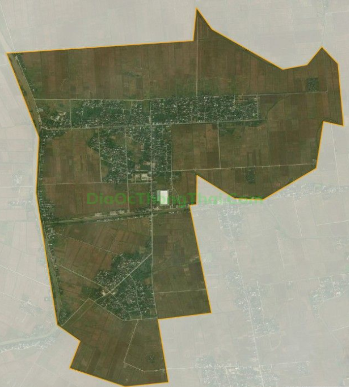 Bản đồ vệ tinh xã Quang Minh, huyện Kiến Xương