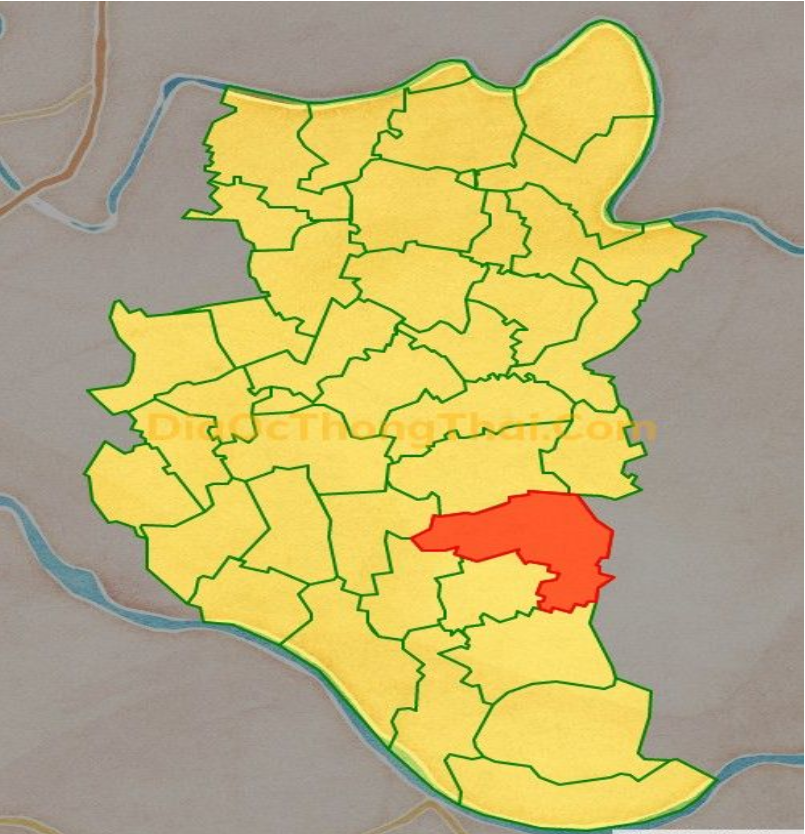 Bản đồ vị trí xã Quang Trung, huyện Kiến Xương