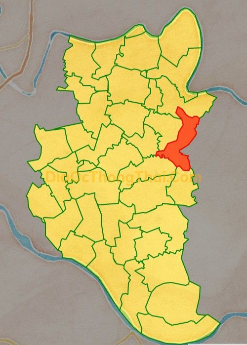 Bản đồ vị trí xã Thượng Hiền, huyện Kiến Xương