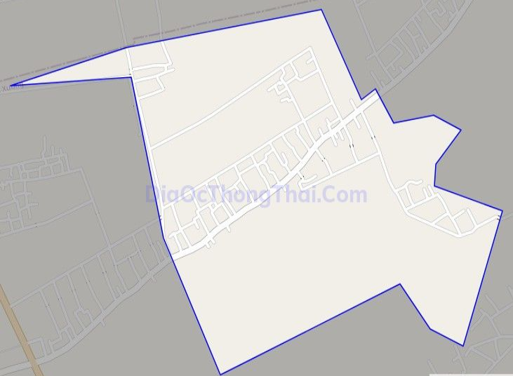 Bản đồ giao thông xã Vũ An, huyện Kiến Xương