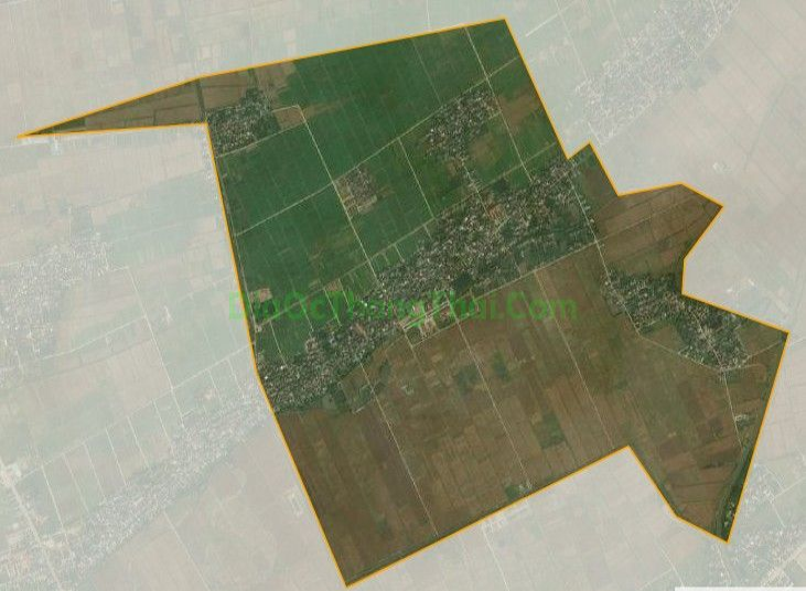 Bản đồ vệ tinh xã Vũ An, huyện Kiến Xương