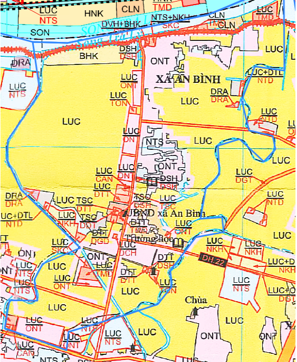Bản đồ quy hoạch xã Vũ An huyện Kiến Xương