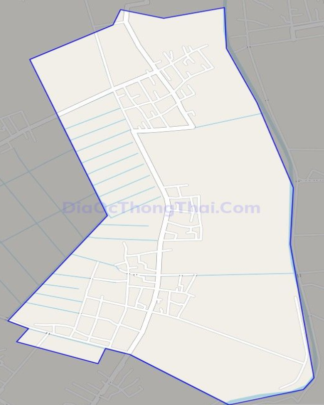 Bản đồ giao thông xã Vũ Công, huyện Kiến Xương
